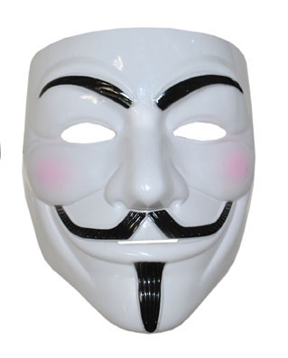 MASCHERA V PER VENDETTA ANONIMO